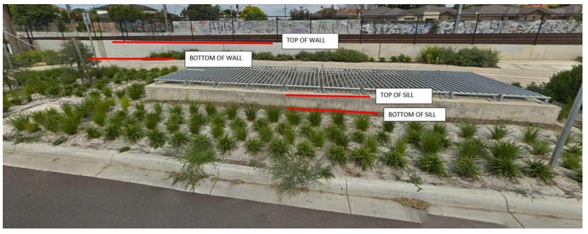 Existing drainage pit in Cadby Avenue