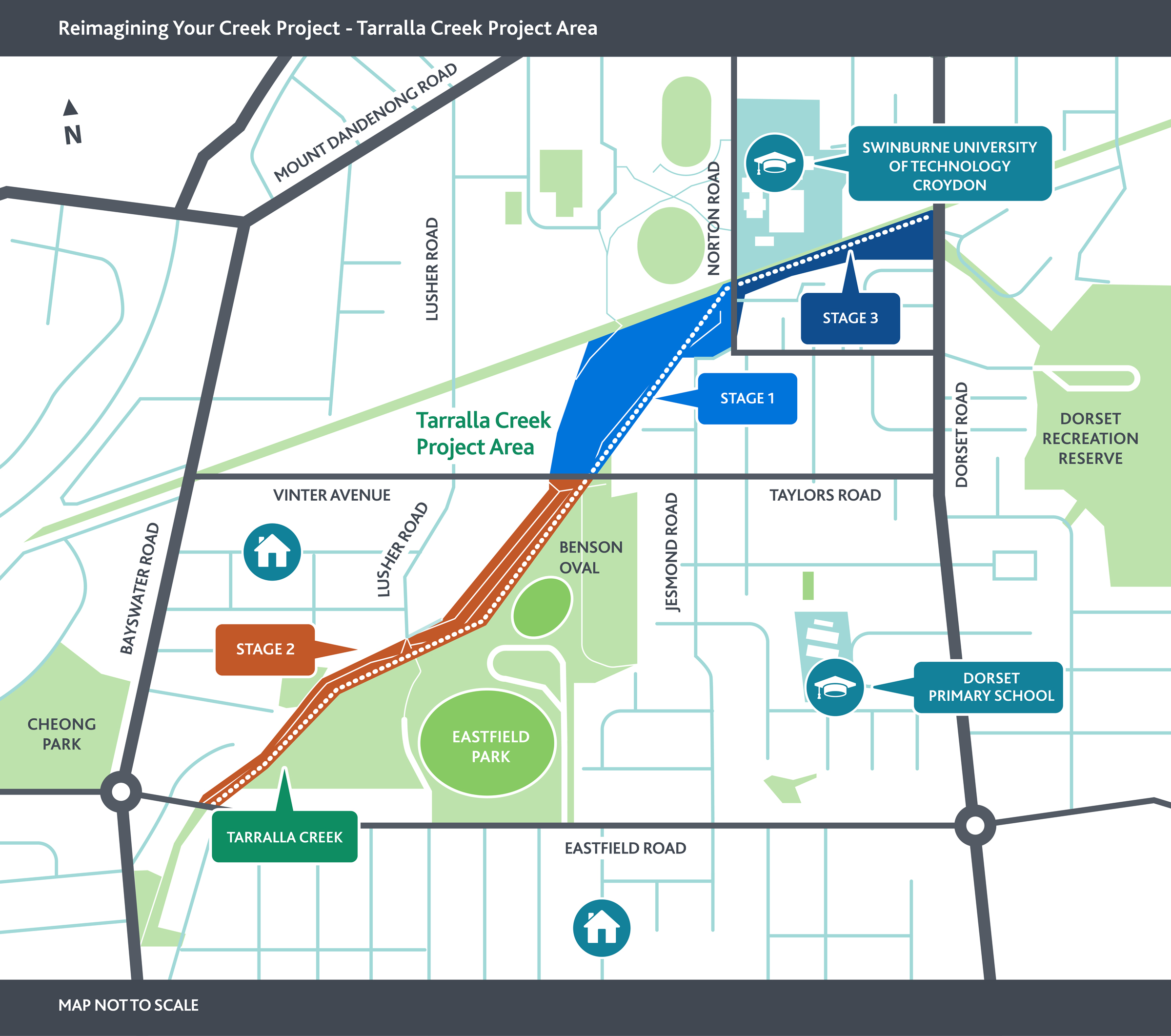 Reimagining Tarralla Creek - Project Area