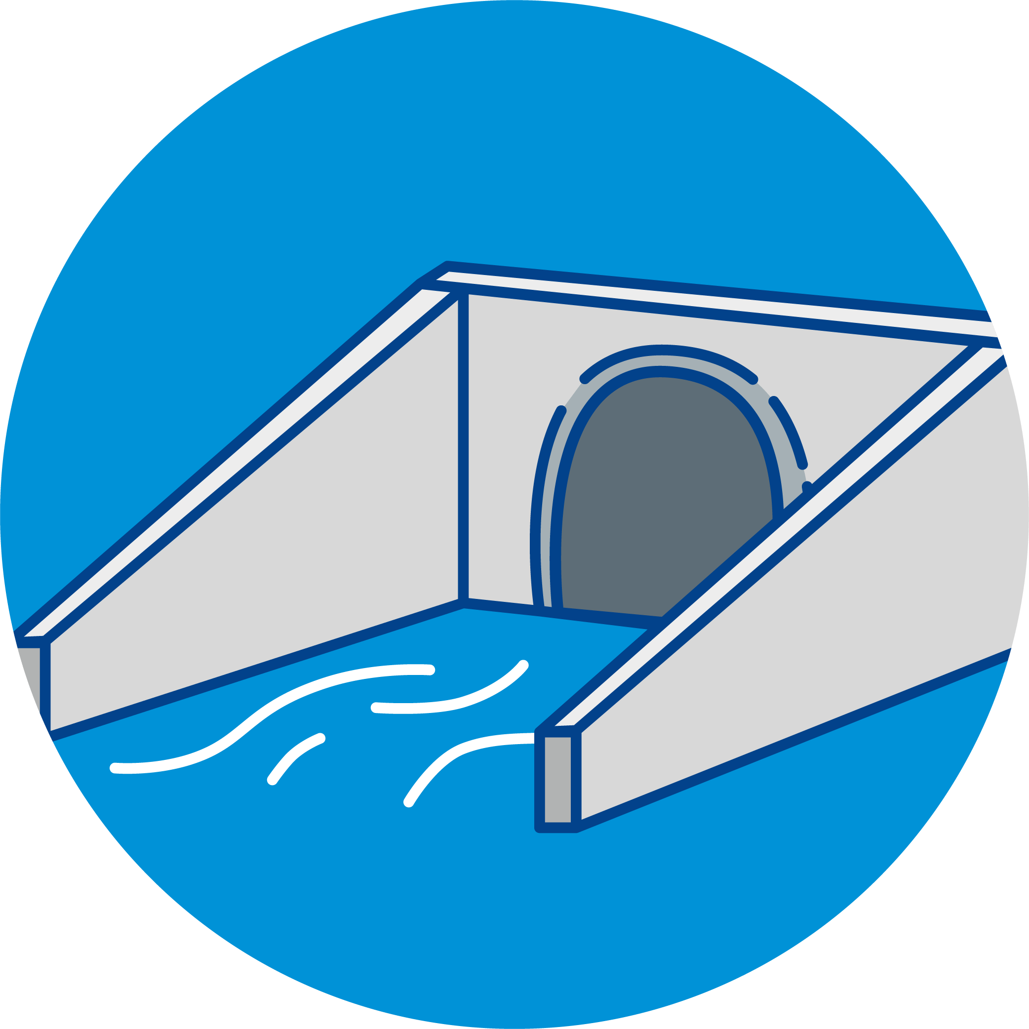 Regional drain icon