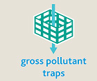 Gross pollutant trap icon