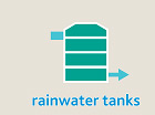 Rainwater tanks icon