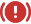 Red critical icon