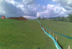 Silt fence photo