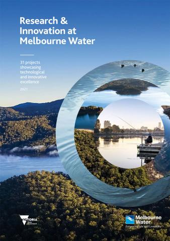 Research & Innovation at Melbourne Water - 2021 cover