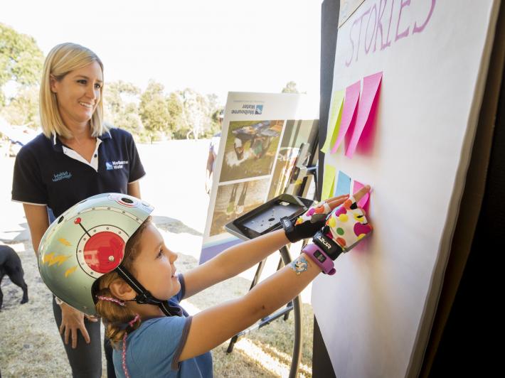 Community engagement with Edwina