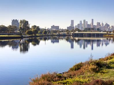 Birrarung Riverfest Image of the river and city skyline