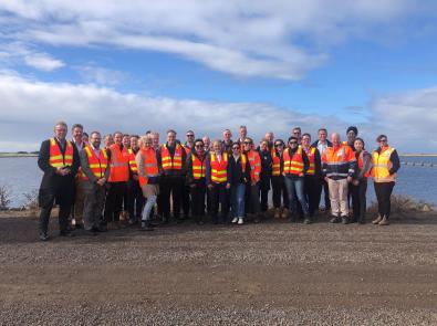 Leading water experts from here and overseas gathered at Melbourne Water's Western Treatment Plant to discuss net zero opportunities, reducing global carbon emissions 