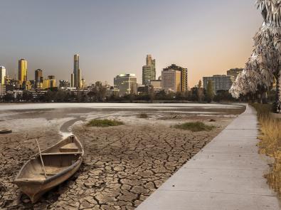 What the Yarra would look like without water This is what the Yarra might look like without water.