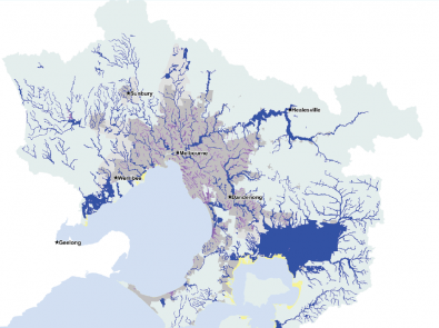 Flooding in Melbourne's Port Phillip and Westernport region