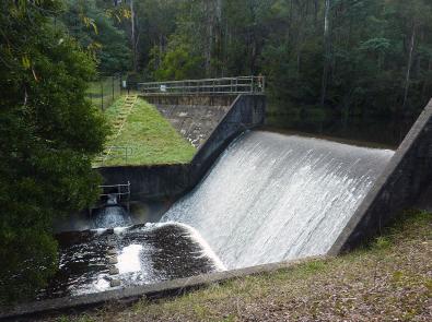 Environmental water release at Starvation Creek