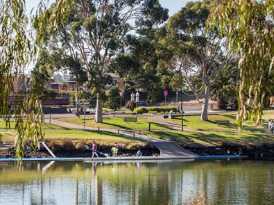 Banks of the Maribynong River