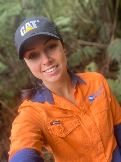 Cindy Mills smiling