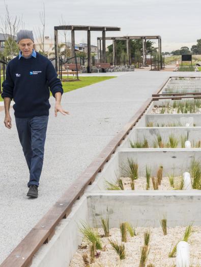 Stormwater system at Pilot Park