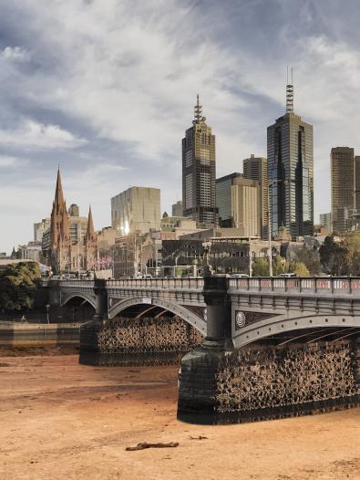 The Yarra without water Imagine the Yarra without water...