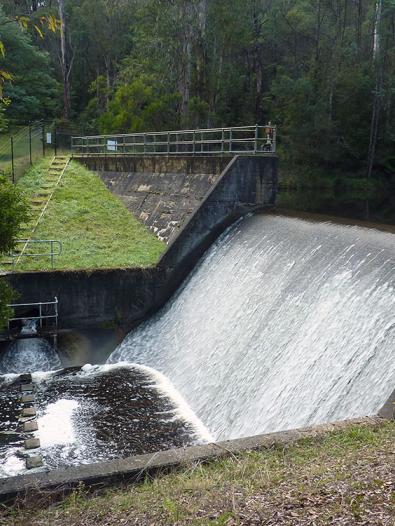 Environmental water release at Starvation Creek