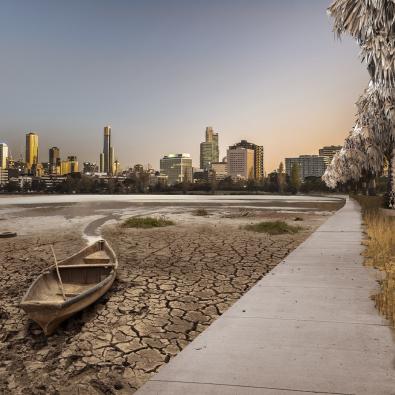 This is what the Yarra might look like without water.
