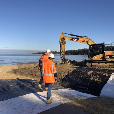 Mentone Beach Drain Upgrade