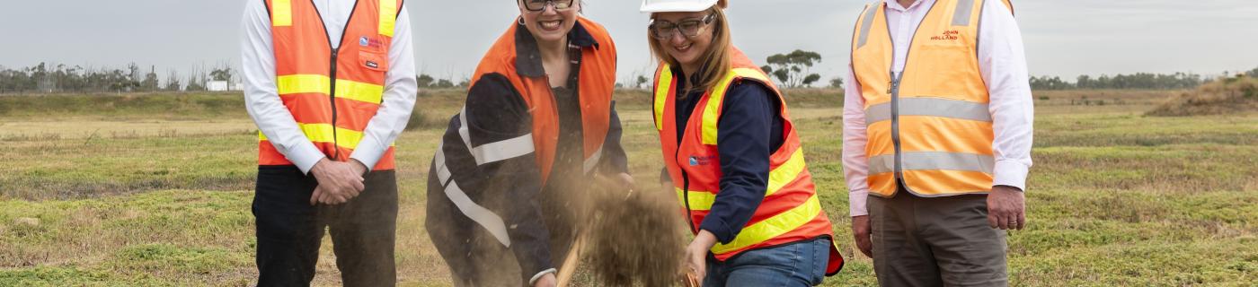 First sod turned at Western Treatment Plant