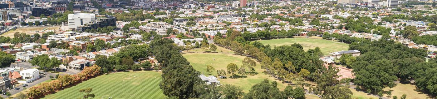 Melbourne city skyline
