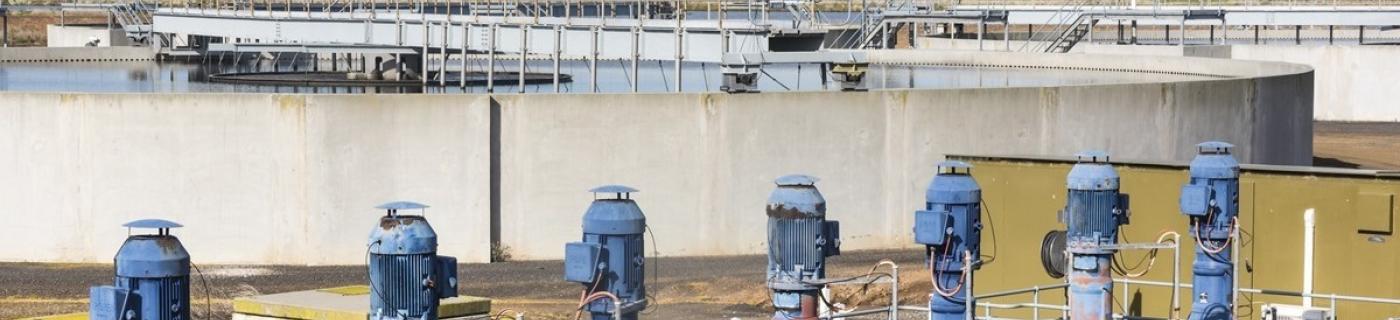 landscape of infrastructure at Western Treatment Plan