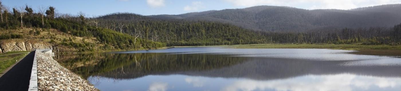 Reservoir landscape