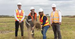 First sod turned at Western Treatment Plant