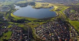 Aerial image of Greenvale Reservoir