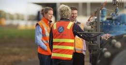 Melbourne Water and City West Water staff, CWW Recycled Water Plant