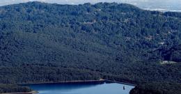 Aerial shots of Silvan Reservoir