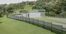 Concept drawing of Mt Evelyn Treatment Plant