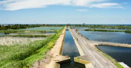 lagoon at Western Treatment Plant