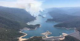 Thomson Reservoir fire Thumbnail