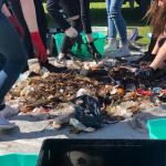 Rubbish collected from the Yarra as part of August's Yarra River Blitz