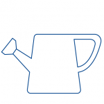 Icon of watering can