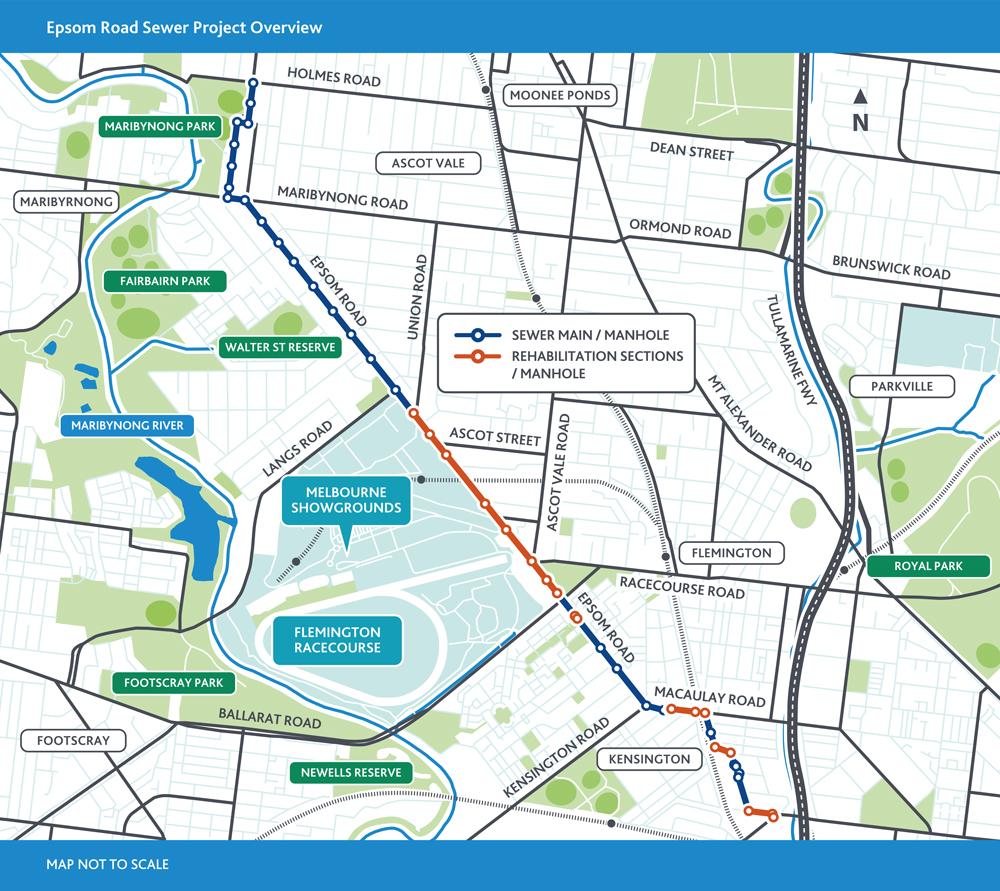 Epsom Road Main Sewer Renewal