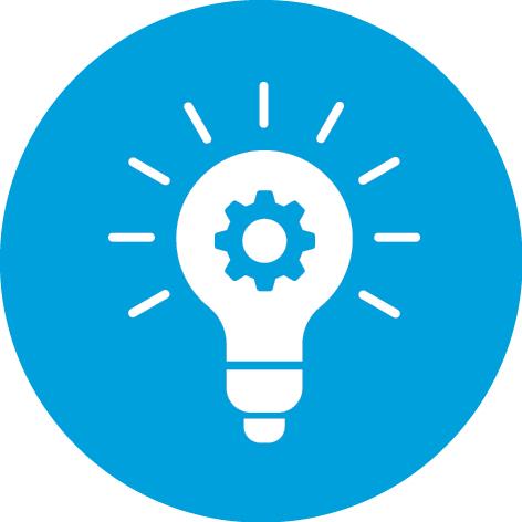 Icon of a bulb