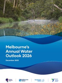 Melbourne's Annual Water Outlook 2026