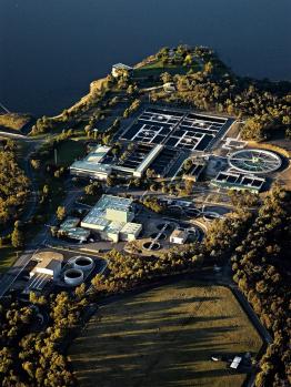 Winneke Water Treatment Plant at Sugarloaf Reservoir