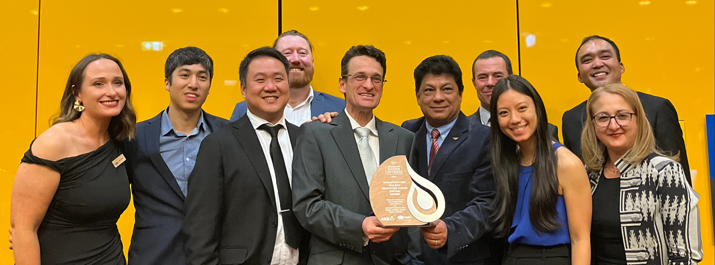 Melbourne Water wins at Australian Water Association (AWA) Awards